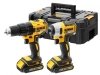 Zestaw Combo Dewalt DCK2059D2T 18V 2x 2.0 Ah Li-Ion XR DCD777, DCF787